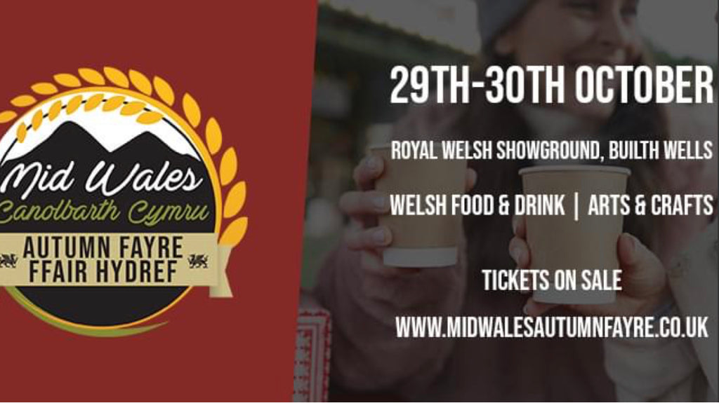 Upcoming fairs: Autumn Mid Wales Craft & Food Fair