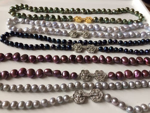 Coloured Freshwater Pearl Necklaces